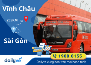 Vé xe từ Vĩnh Châu đi Sài Gòn