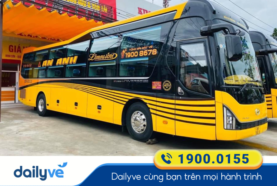 Nhà xe An Anh Limousine từ Bến xe Miền Đông đi Lâm Đồng