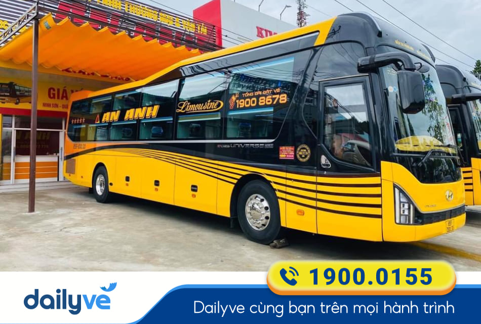 Nhà xe An Anh Limousine từ Nha Trang đi Quận 5