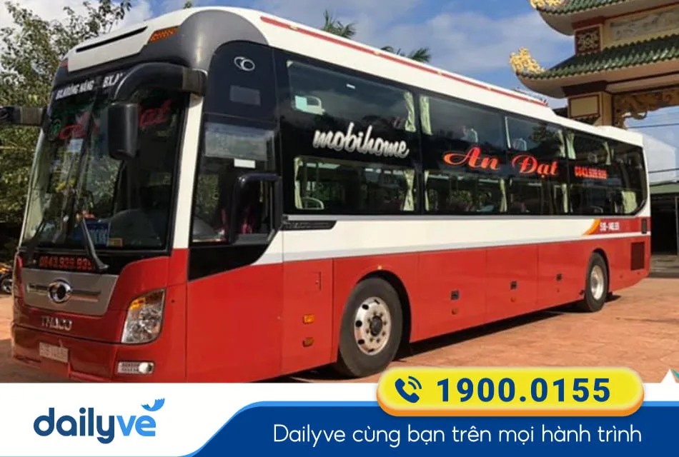 Nhà xe An Đạt từ Hóc Môn đi Đắk Lắk