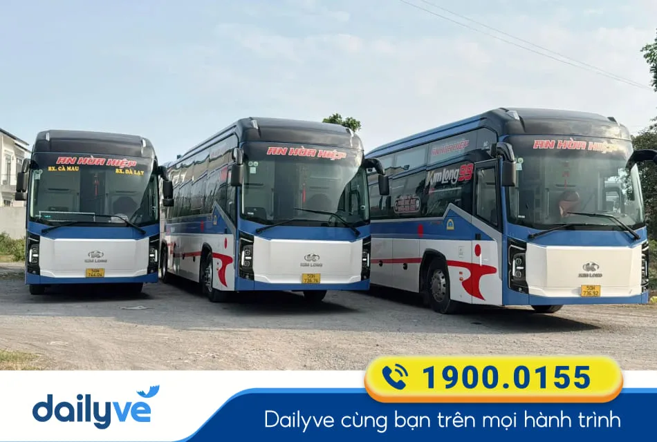 Nhà xe An Hòa Hiệp từ Nhơn Trạch đi Cần Thơ