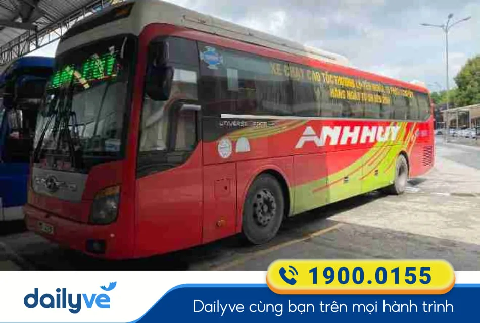 Nhà xe Anh Huy (Hải Phòng) từ Hoài Đức đi Hải Phòng