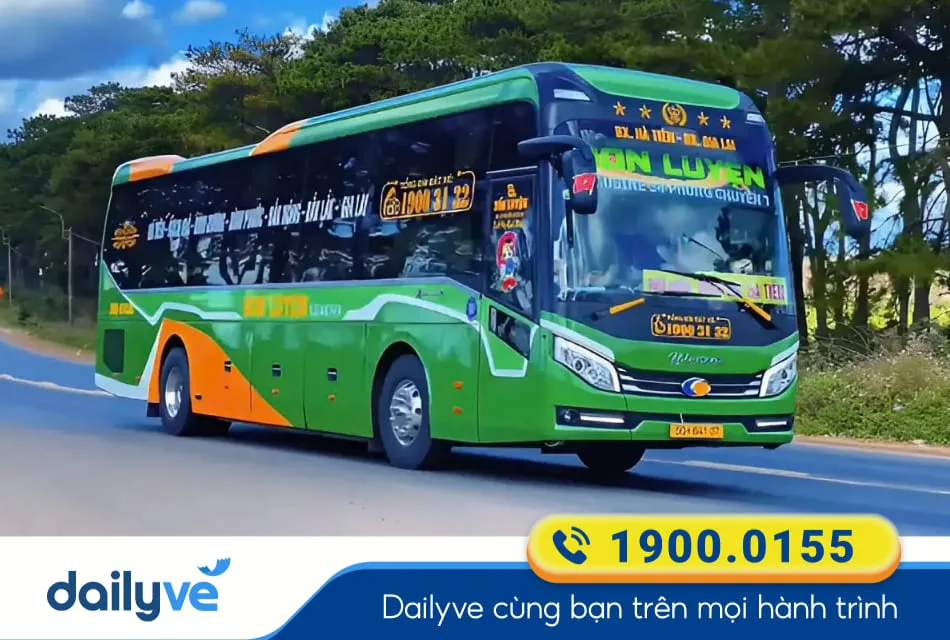 Nhà xe Bốn Luyện Express từ Mỹ Tho đi Đà Lạt