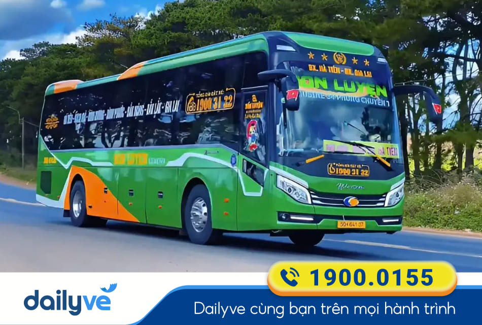 Nhà xe Bốn Luyện Express từ Tiền Giang đi Nha Trang