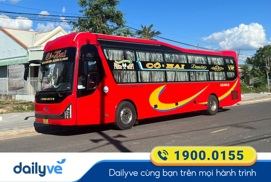 Nhà xe Cô Hai từ Gia Lai đi Biên Hòa