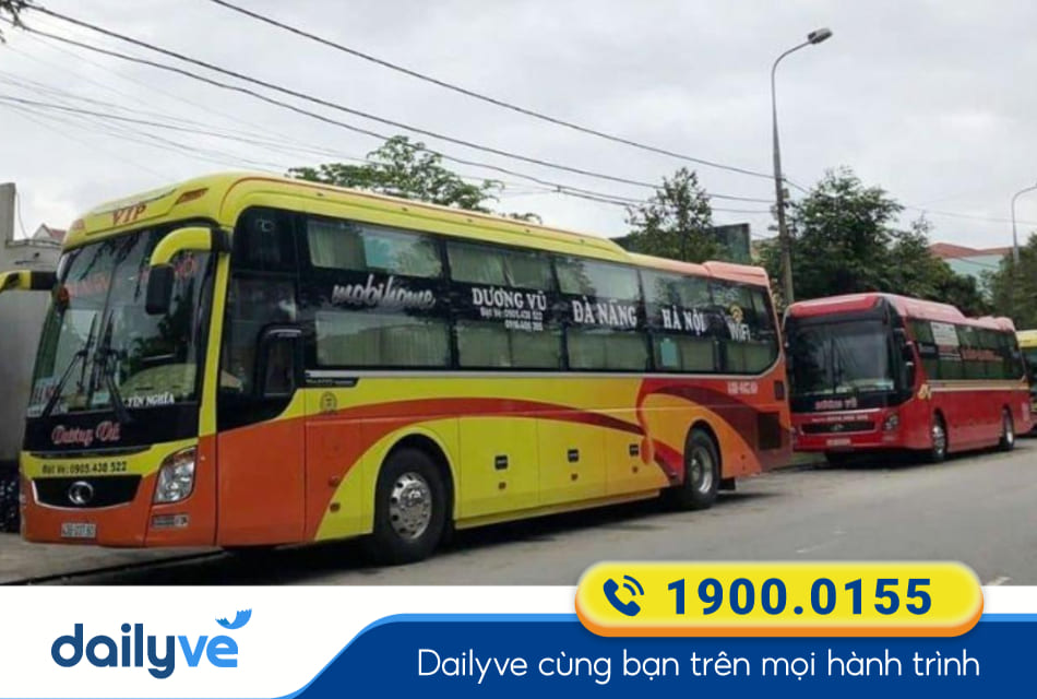 Nhà xe Dương Vũ từ Sơn Tây đi Vinh