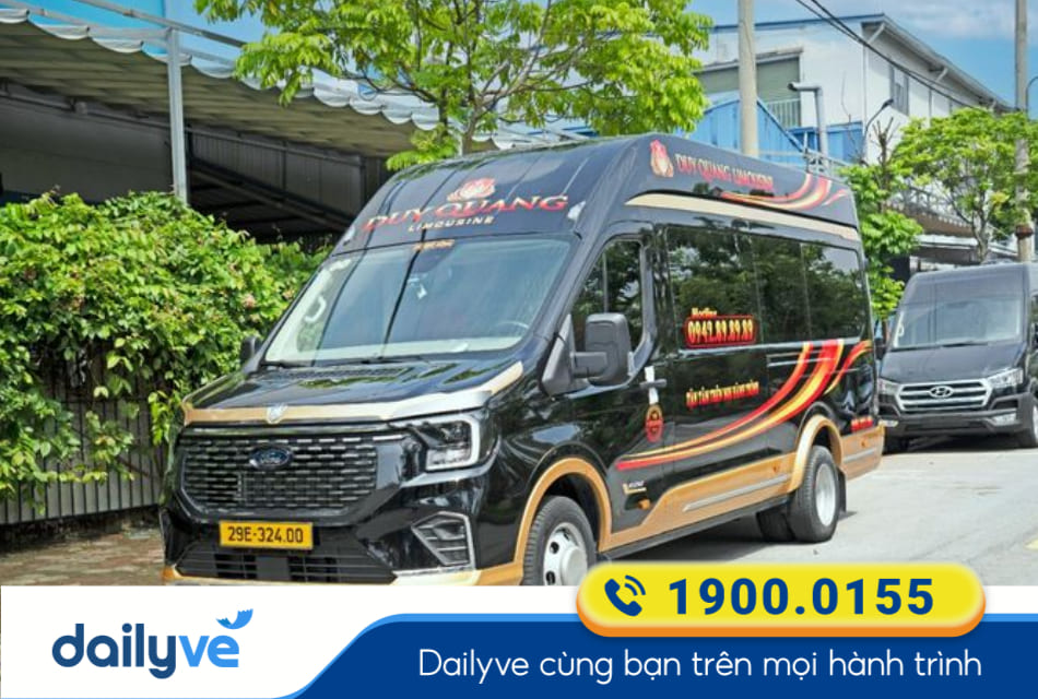 Nhà xe Duy Quang Limousine từ Cao Bằng đi Lạng Sơn