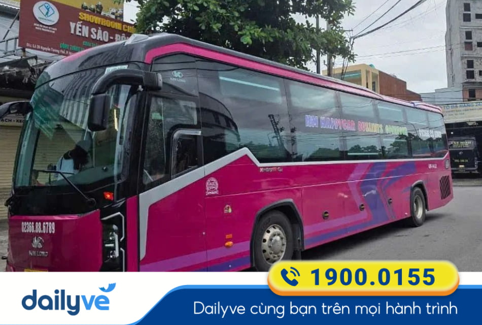 Nhà xe HM Happycar từ Hội An đi Quy Nhơn