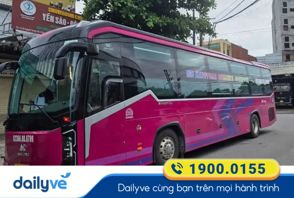 Nhà xe HM Happycar từ Hội An đi Quy Nhơn