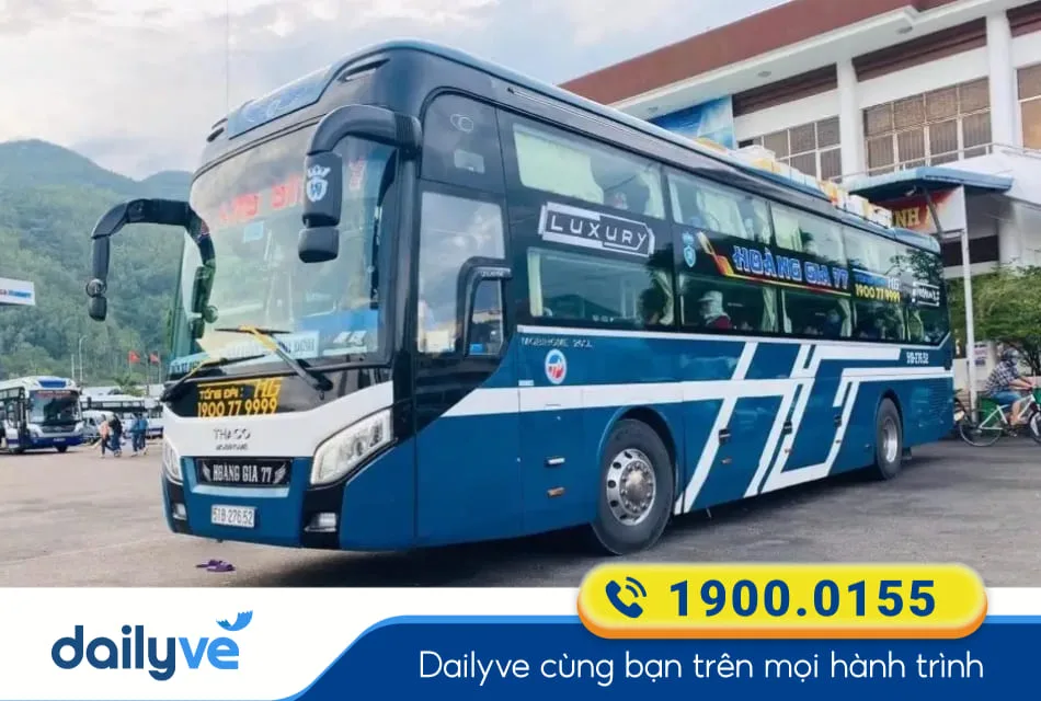 Nhà xe Hoàng Gia 77 từ Phú Yên đi Bến xe Miền Đông