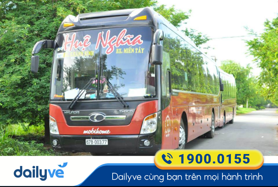 Nhà xe Huệ Nghĩa từ An Giang đi Bến xe An Sương