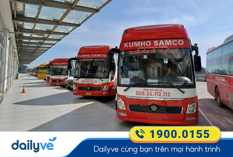 Nhà xe Kumho Samco từ Sa Đéc đi Kiên Giang