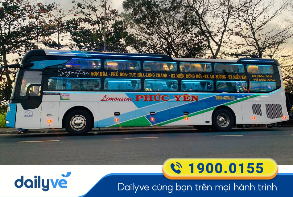 Nhà xe Phúc Yên từ Sài Gòn đi Sơn Hòa