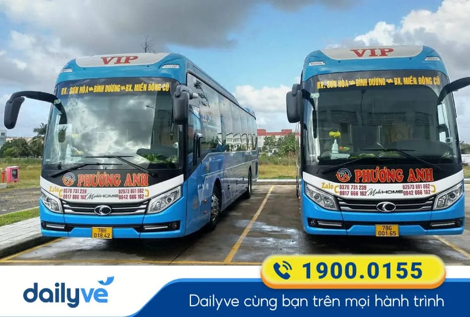 Nhà xe Phương Anh từ Biên Hòa đi Cao Lãnh