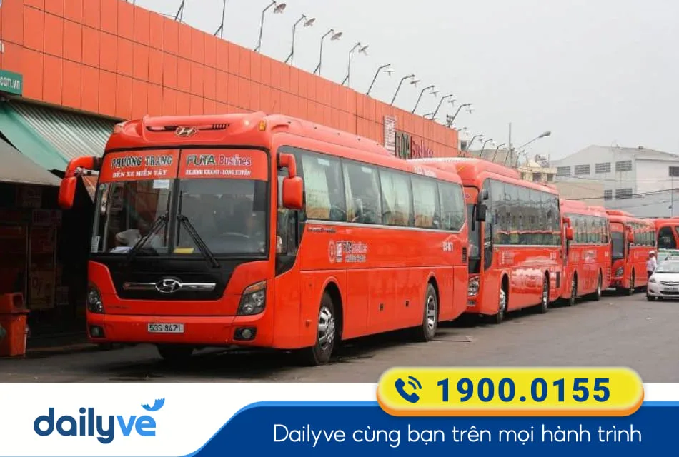 Nhà xe Phương Trang từ Bình Dương đi Bình Phước
