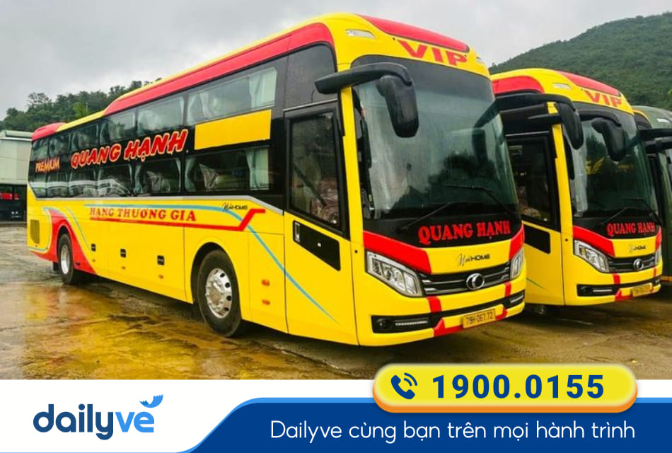 Nhà xe Quang Hạnh (NT) từ Bến xe Trung tâm Đà Nẵng đi Cam Ranh