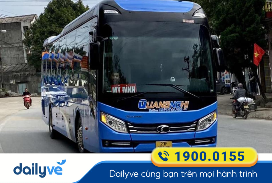 Nhà xe Quang Nghị từ Hà Giang đi Thái Bình
