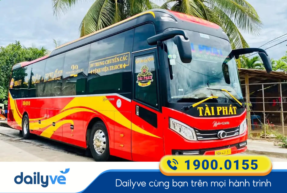 Nhà xe Tài Phát Limousine từ Phú Yên đi Bến xe Miền Đông
