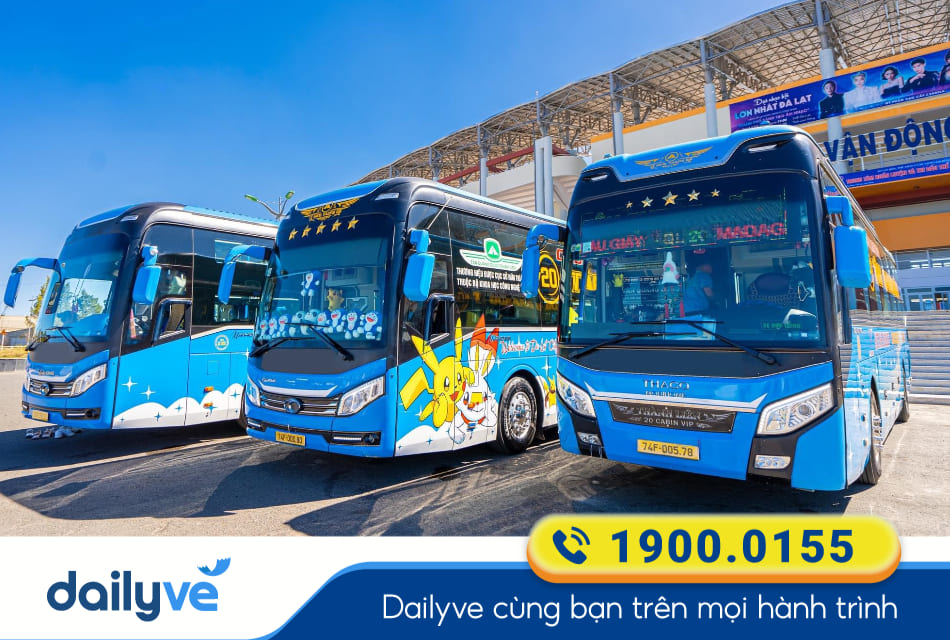 Nhà xe Tân Quang Dũng từ Nha Trang đi Biên Hòa