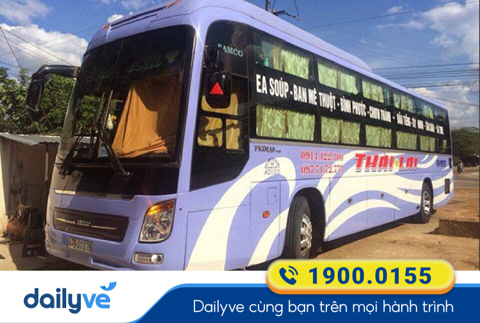 Nhà xe Thái Lai từ Buôn Ma Thuột đi Tây Ninh