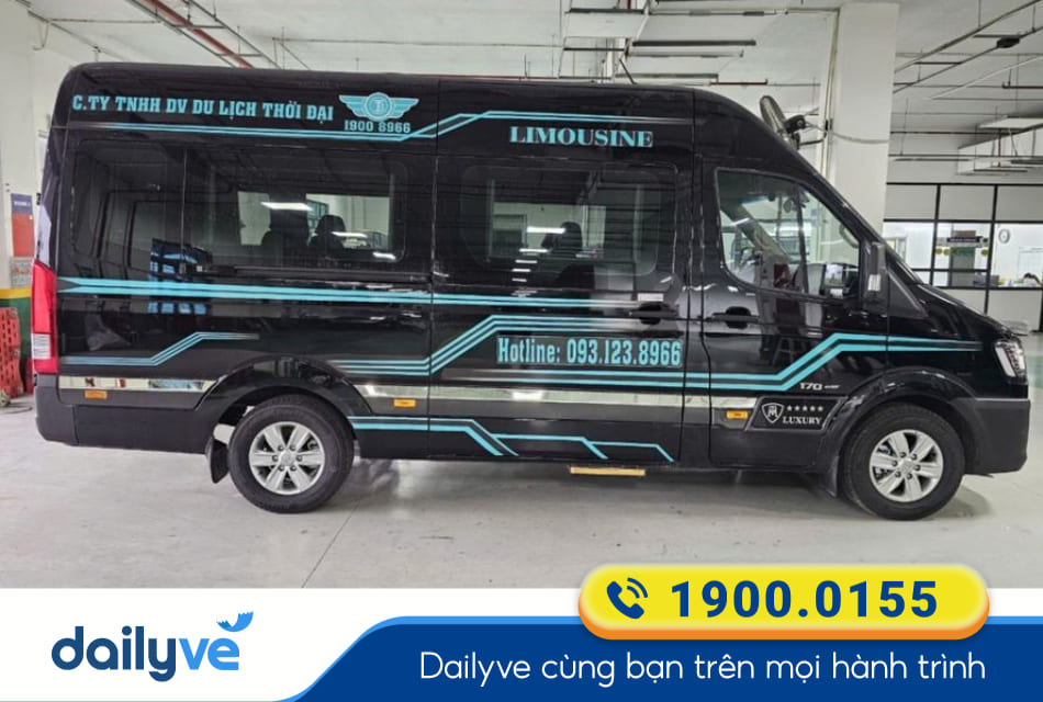 Nhà xe Thời Đại 4.0 Limousine từ Hà Nội đi Lý Nhân