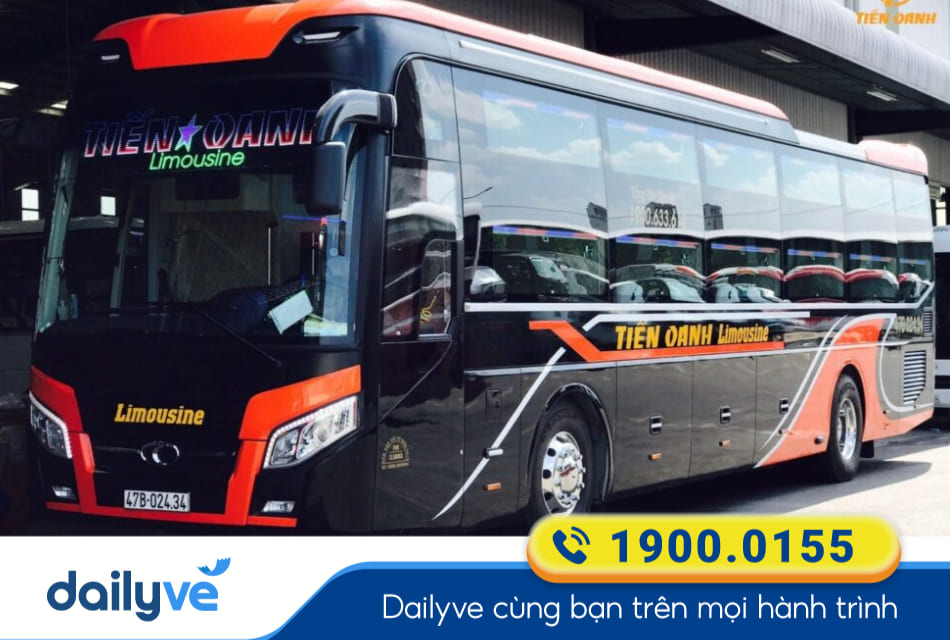 Nhà xe Tiến Oanh từ Buôn Ma Thuột đi Tân Bình