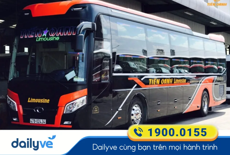 Nhà xe Tiến Oanh từ Buôn Ma Thuột đi Tân Bình