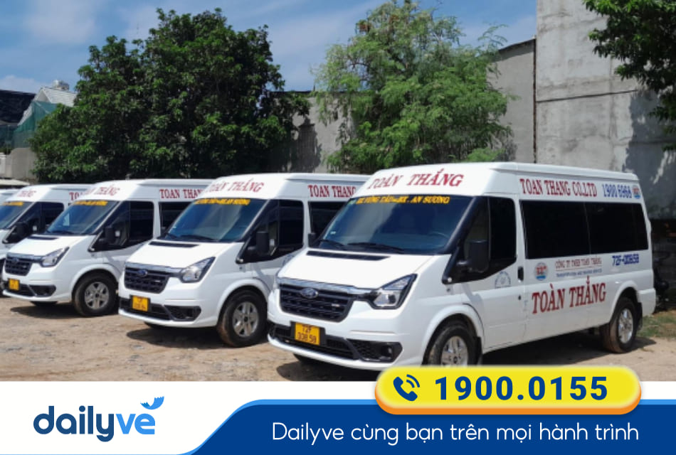 Nhà xe Toàn Thắng từ Bến xe Miền Đông đi Bình Dương