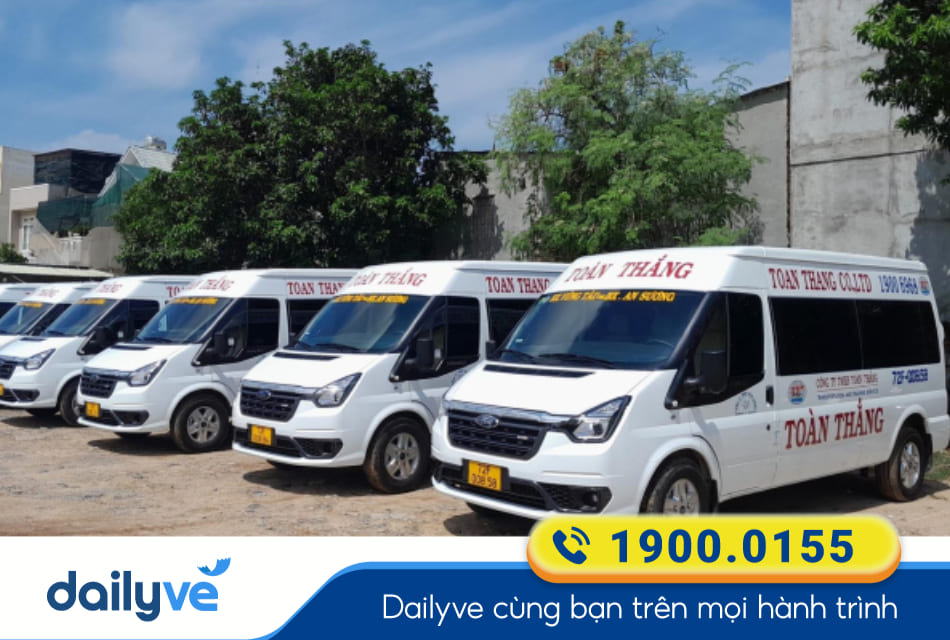 Nhà xe Toàn Thắng (Vũng Tàu) từ Long Thành đi Bến xe Miền Tây