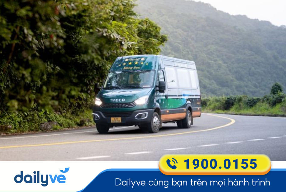 Nhà xe Tourist Măng Đen từ Kon Tum đi Quảng Nam