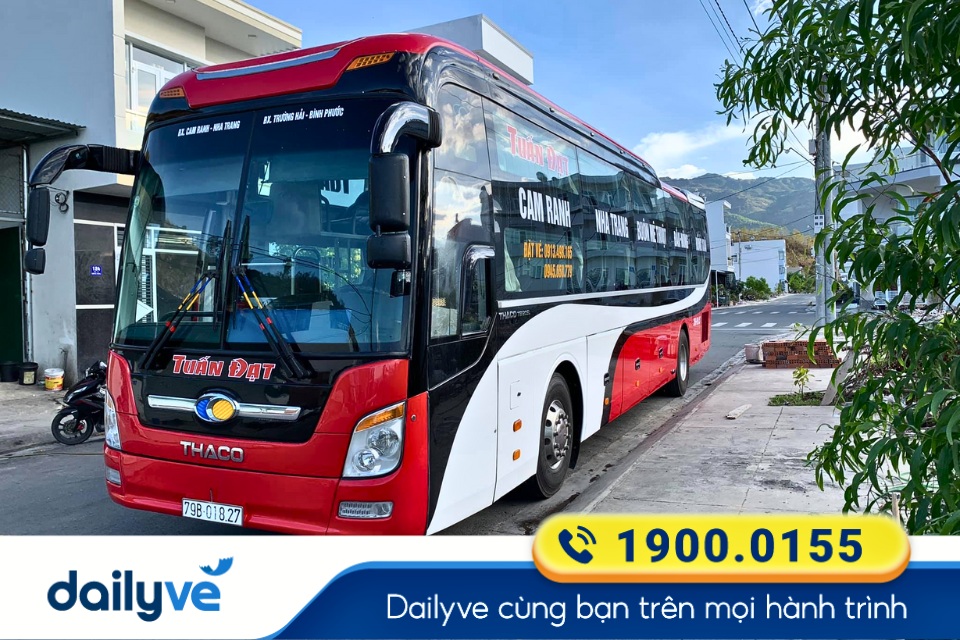 Nhà xe Tuấn Đạt từ Nha Trang đi Gia Nghĩa