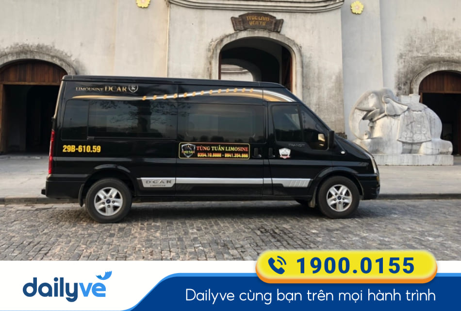Nhà xe Tùng Tuấn Limousine từ Bến xe Mỹ Đình đi Bắc Ninh