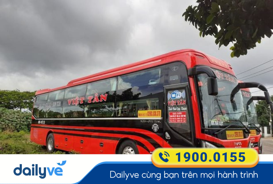 Nhà xe Việt Tân từ Đà Lạt đi Ngọc Hồi