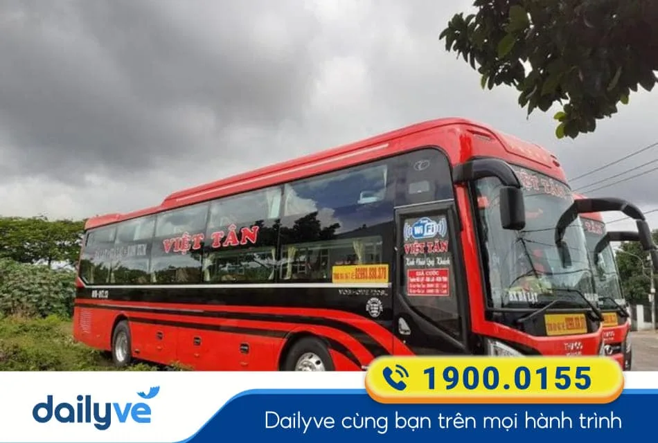 Nhà xe Việt Tân từ Đà Lạt đi Ngọc Hồi