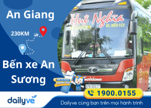 Vé xe từ An Giang đi Bến xe An Sương
