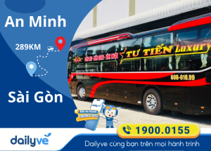 Vé xe từ An Minh đi Sài Gòn