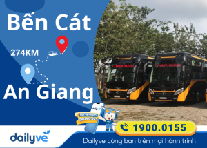 Vé xe từ Bến Cát đi An Giang