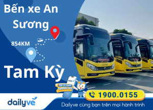 Vé xe từ Bến xe An Sương đi Tam Kỳ
