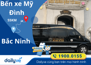 Vé xe từ Bến xe Mỹ Đình đi Bắc Ninh
