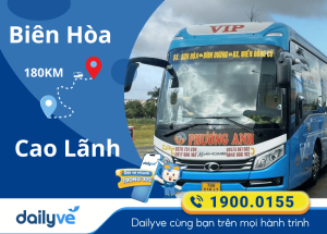 Vé xe từ Biên Hòa đi Cao Lãnh
