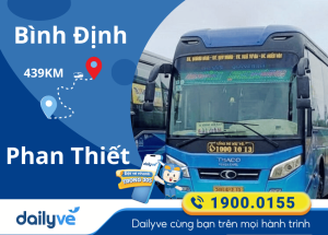 Vé xe từ Bình Định đi Phan Thiết