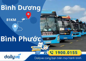 Vé xe từ Bình Dương đi Bình Phước