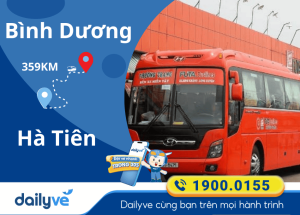 Vé xe từ Bình Dương đi Hà Tiên