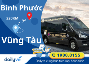 Vé xe từ Bình Phước đi Vũng Tàu
