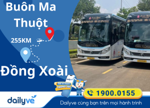 Vé xe từ Buôn Ma Thuột đi Đồng Xoài