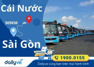 Vé xe từ Cái Nước đi Sài Gòn