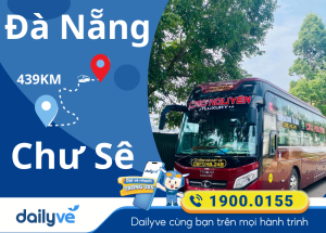 Vé xe từ Đà Nẵng đi Chư Sê