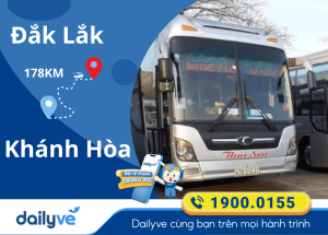 Vé xe từ Đắk Lắk đi Khánh Hòa