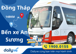 Vé xe từ Đồng Tháp đi Bến xe An Sương