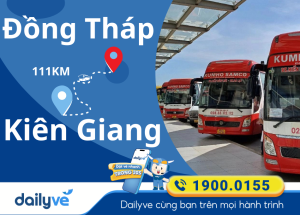 Vé xe từ Đồng Tháp đi Kiên Giang